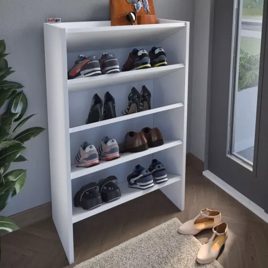 Pantofar Bofigo 18-05-01, 62x29x100 см, Alb