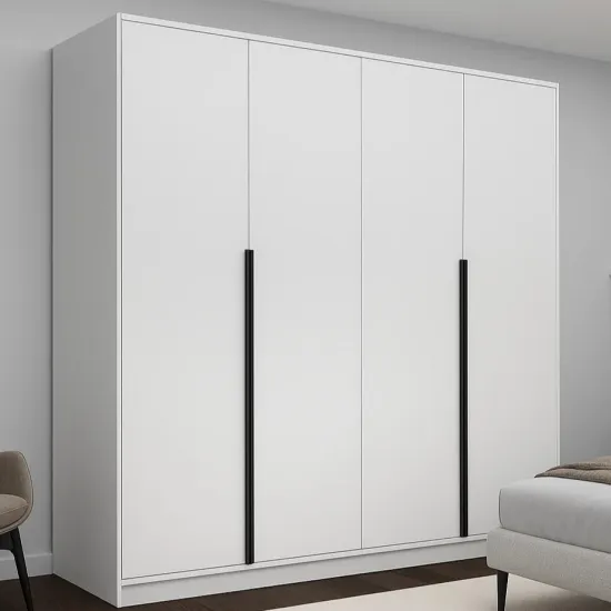 Dulap Nex Home Urban, 240x52x220 cm, Alb