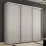 Dulap-cupeu Mobildor Compact, 240x230x45 cm, uși glisante PAL, Gri