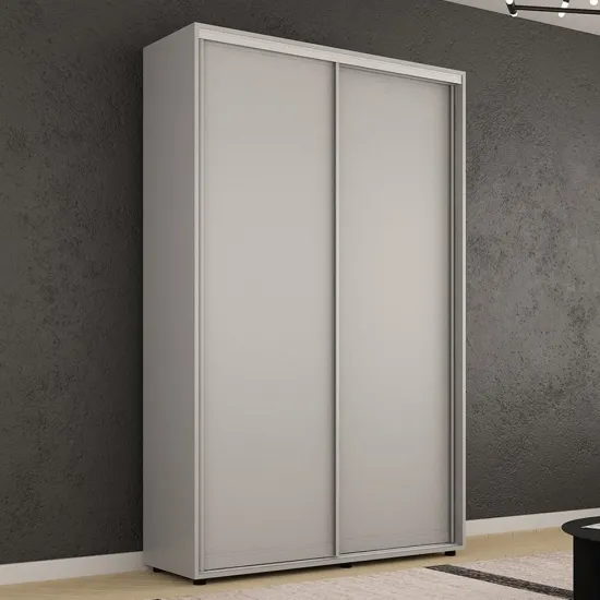 Шкаф купе Mobildor Compact, 170x240x45 cm, двери ДСП, Серый
