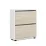 Обувница Mobildor Leo, 70x27x86 см, Белый / Сонома