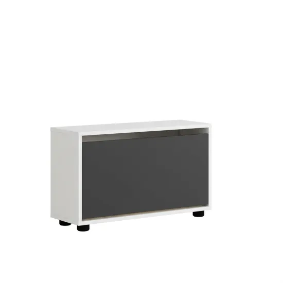 Обувница Mobildor Leo, 100x27x47 см, Сонома/Антрацит