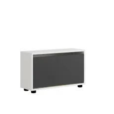 Обувница Mobildor Leo, 50x27x47 см, Белый / Антрацит