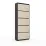 Pantofar Mobildor Leo, 90x27x203 см, Anracit / Sonoma