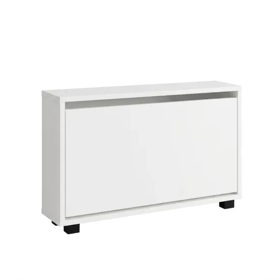 Pantofar Mobildor Leo Slim, 100x16x47 см, Alb