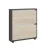 Pantofar Mobildor Leo Slim, 70x16x86 см, Anracit / Sonoma