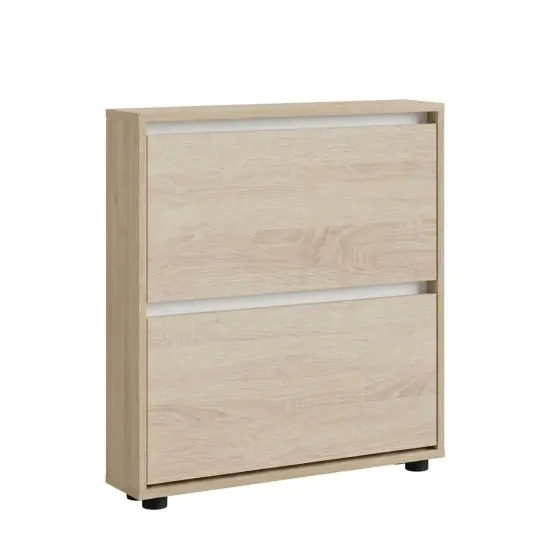 Обувница Mobildor Leo Slim, 100x16x86 см, Сонома