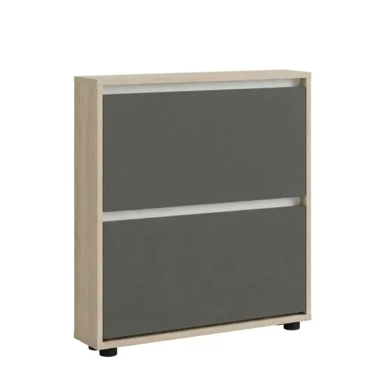 Pantofar Mobildor Leo Slim, 60x16x86 см, Sonoma/Antracit