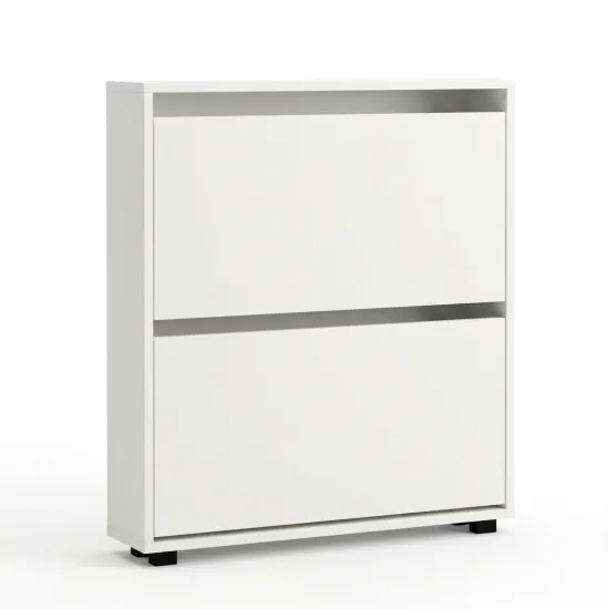 Обувница Mobildor Leo Slim, 100x16x86 см, Белый