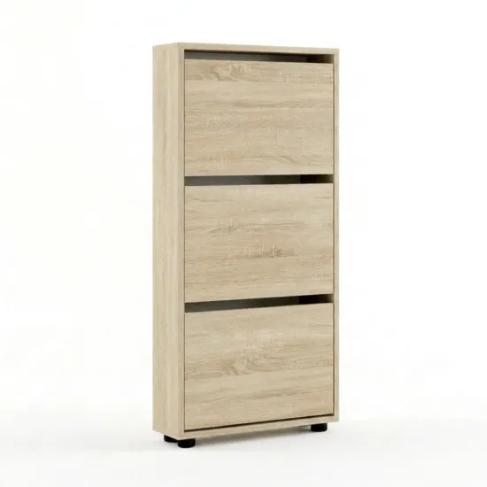 Pantofar Mobildor Leo Slim, 100x16x125 см, Sonoma