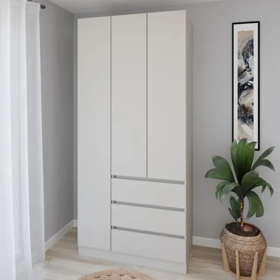 Шкаф Smartex N15, 100x52x220 см, Кашемир