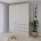 Dulap Smartex N15, 140x52x220 cm, Stejar Deschis/Casmir