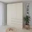 Dulap Smartex N15, 140x52x220 cm, Ivory