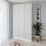 Dulap Smartex N16, 140x52x220 cm, Alb/Cashmere