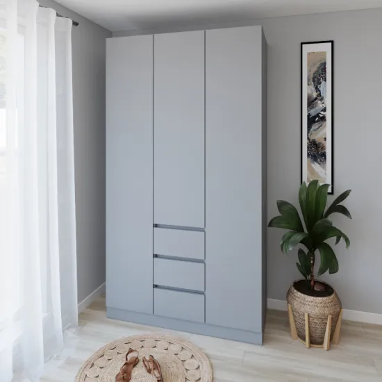 Шкаф Smartex N16, 140x52x220 см, Графит