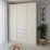 Dulap Smartex N16, 160x52x220 cm, Ivory