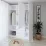Dulap Smartex N16, 180x52x220 cm, Alb