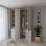 Dulap Smartex N17, 160x52x220 cm, Stejar Deschis/Casmir
