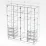 Dulap Smartex N17, 180x52x220 cm, Ivory
