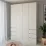 Dulap Smartex N17, 180x52x220 cm, Ivory