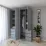 Dulap Smartex N17, 180x52x220 cm, Grafit