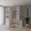 Dulap Smartex N17, 200x52x220 cm, Alb/Stejar Deschis
