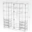 Dulap Smartex N17, 200x52x220 cm, Ivory
