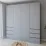 Шкаф Smartex N17, 220x52x220 см, Графит