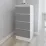 Комод Smartex T1 с 4 ящиками, 40x43x90 см, Белый/Графит