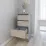 Комод Smartex T1 с 4 ящиками, 40x43x90 см, Графит/Дуб Светлый