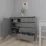 Комод Smartex T2 с 4 ящиками и полками, 80x42.5x90 см, Графит