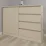 Комод Smartex T2 с 4 ящиками и полками, 80x42.5x90 см, Слоновая кость