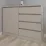 Comodă Smartex T2 cu 4 sertare și rafturi, 80x42.5x90 cm, Casmir