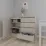 Comodă Smartex T2 cu 4 sertare și rafturi, 80x42.5x90 cm, Casmir