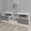 Comoda TV Smartex T6, 100x42,5x50 см, Alb/Grafit