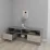 Comoda TV Smartex T6, 100x42,5x50 см, Grafit/Stejar Deschis