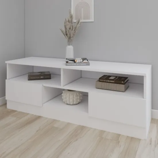 Тумба под ТВ Smartex T6, 140x42,5x50 см, Белый