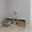 Comoda TV Smartex T6, 140x42,5x50 см, Cașmir/Stejar Închis