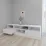 Comoda TV Smartex T6, 160x42,5x50 см, Alb