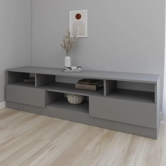 Тумба под ТВ Smartex T6, 160x42,5x50 см, Графит