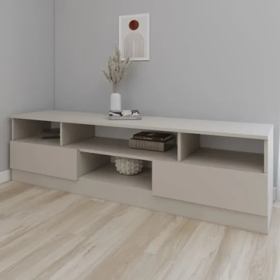 Comoda TV Smartex T6, 160x42,5x50 см, Cașmir