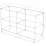 Comodă Smartex T7, 140x45x85 cm Stejar Deschis