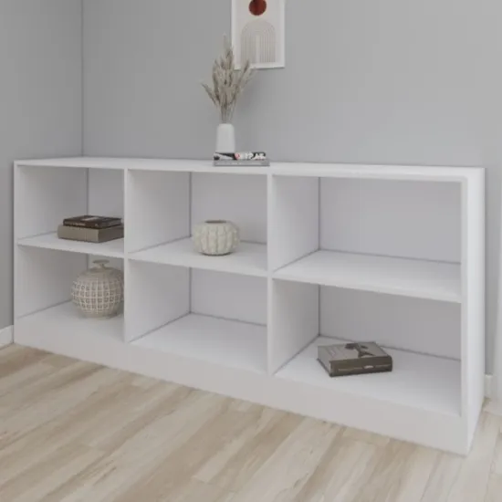 Комод Smartex Т7, 200x45x85 см, Белый