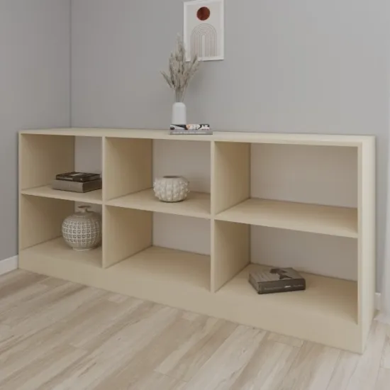 Comodă Smartex T7, 200x45x85 cm Ivory