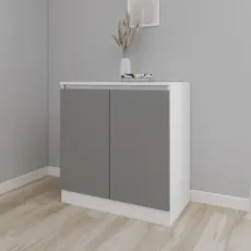 Комод Smartex Т8, 60x47x85 см, Белый/Графит