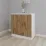 Комод Smartex Т8, 60x47x85 см, Белый/Дуб Тёмный