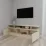 Comoda TV Smartex T9, 120x40x55 см, Ivory
