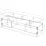 Comoda TV Smartex T9, 160x40x55 см, Grafit