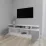 Тумба под ТВ Smartex Т9, 180x40x55 см, Белый/Графит
