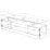 Comoda TV Smartex T9, 180x40x55 см, Ivory/Stejar Deschis